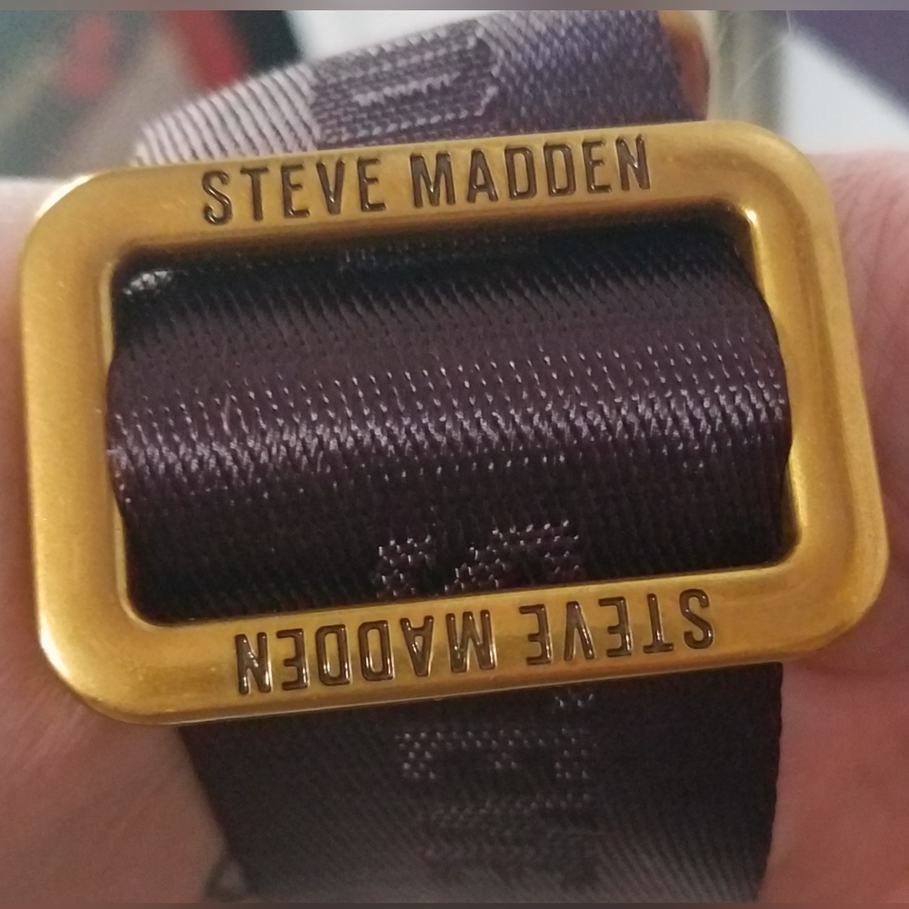 Steve Madden Beet Purple Crossbody Bag NWT - Picture 4 of 17
